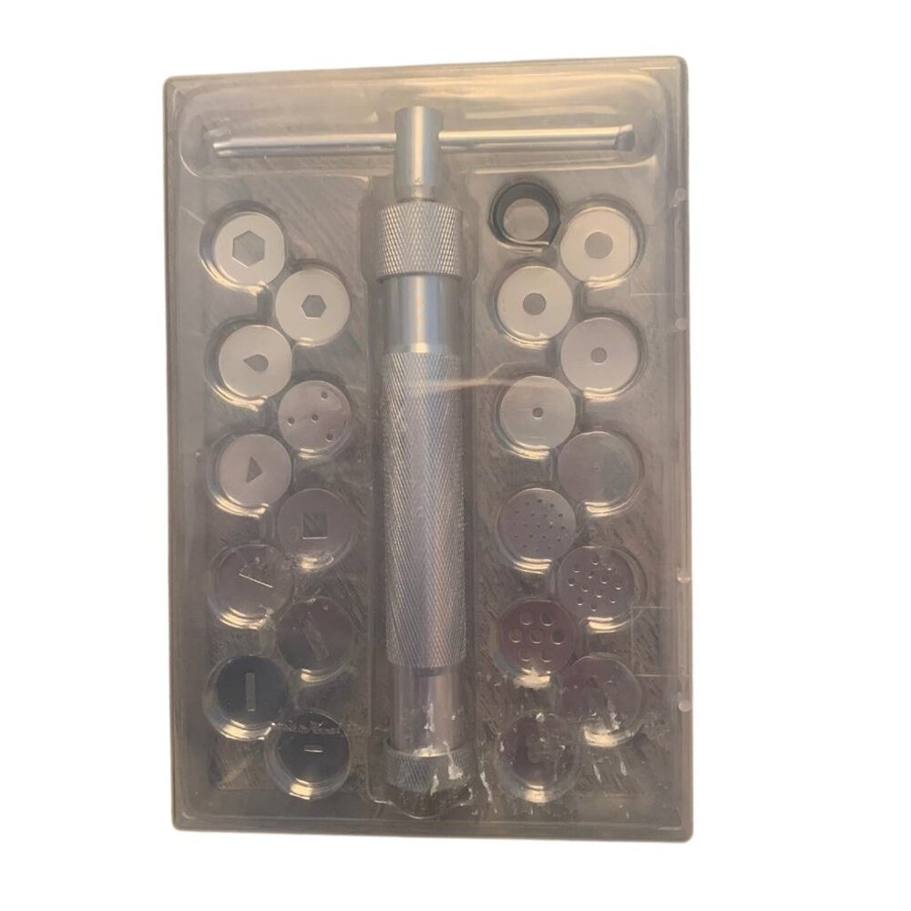 NEW CRAFT SMART CLAY EXTRUDER SET -‎ 25 PIECE SET